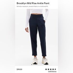 Athleta Brooklyn Mid Rise Ankle Pants